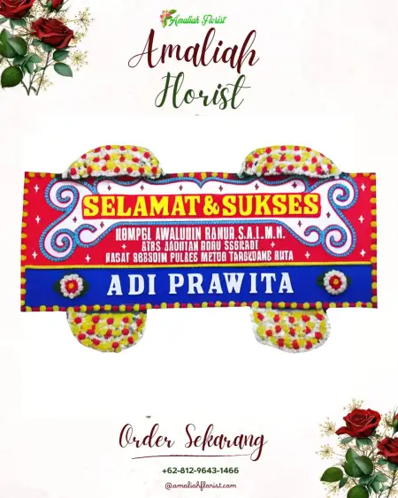 Papan Bunga Ucapan Selamat Kendari Caddi