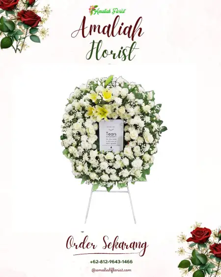 Krans Bunga Duka Kendari Caddi